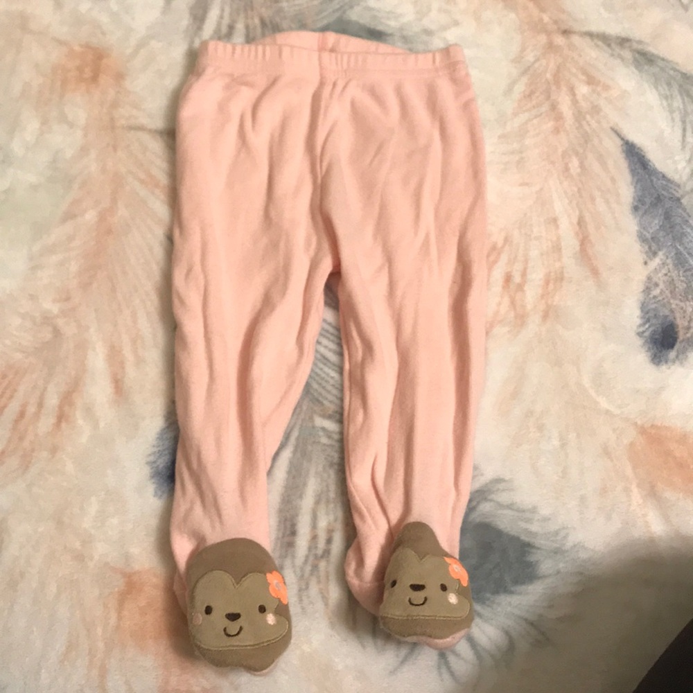 Footed baby leggings